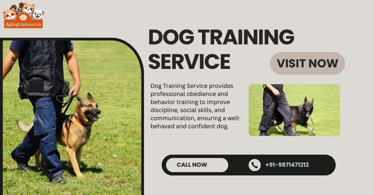 Dog Training Service For Confidence & Discipline Build